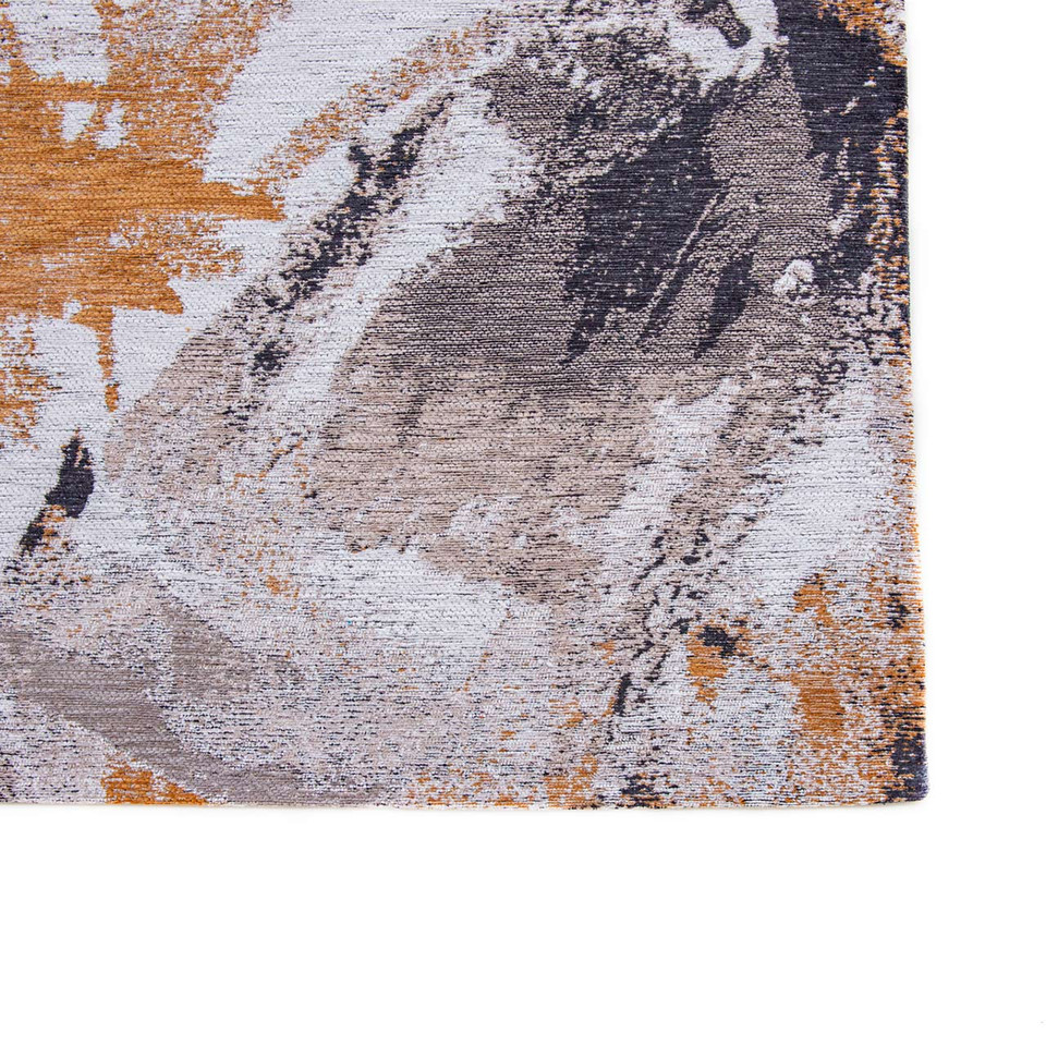 Fresque Middle Of Thin Rust Rug 9344 LDP