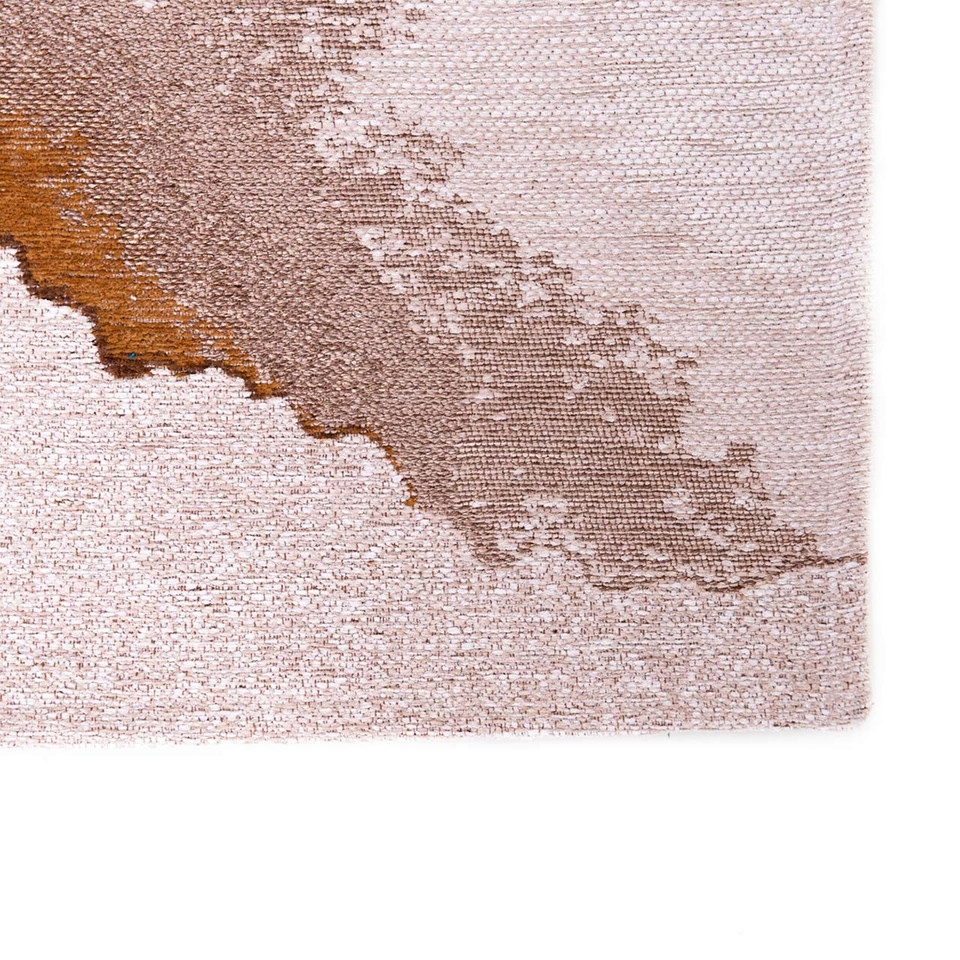 Lagoon Chestnut Brown 9326 Indoor Outdoor Washable Eco Rug