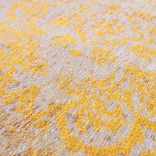 On Sale Grey Yellow 9062 Fading World Medallion Rug 80x150cm