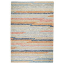 On Sale Contours Jagged Geometric Wool Mix Rug 160x230cm