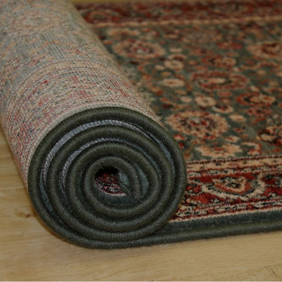 Green Kashqai wool Rug 4362 400 Runner