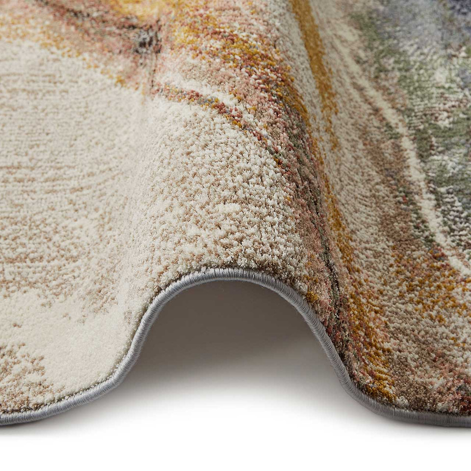 Amara Soft Stylish Abstract Rug Pearl Midnight