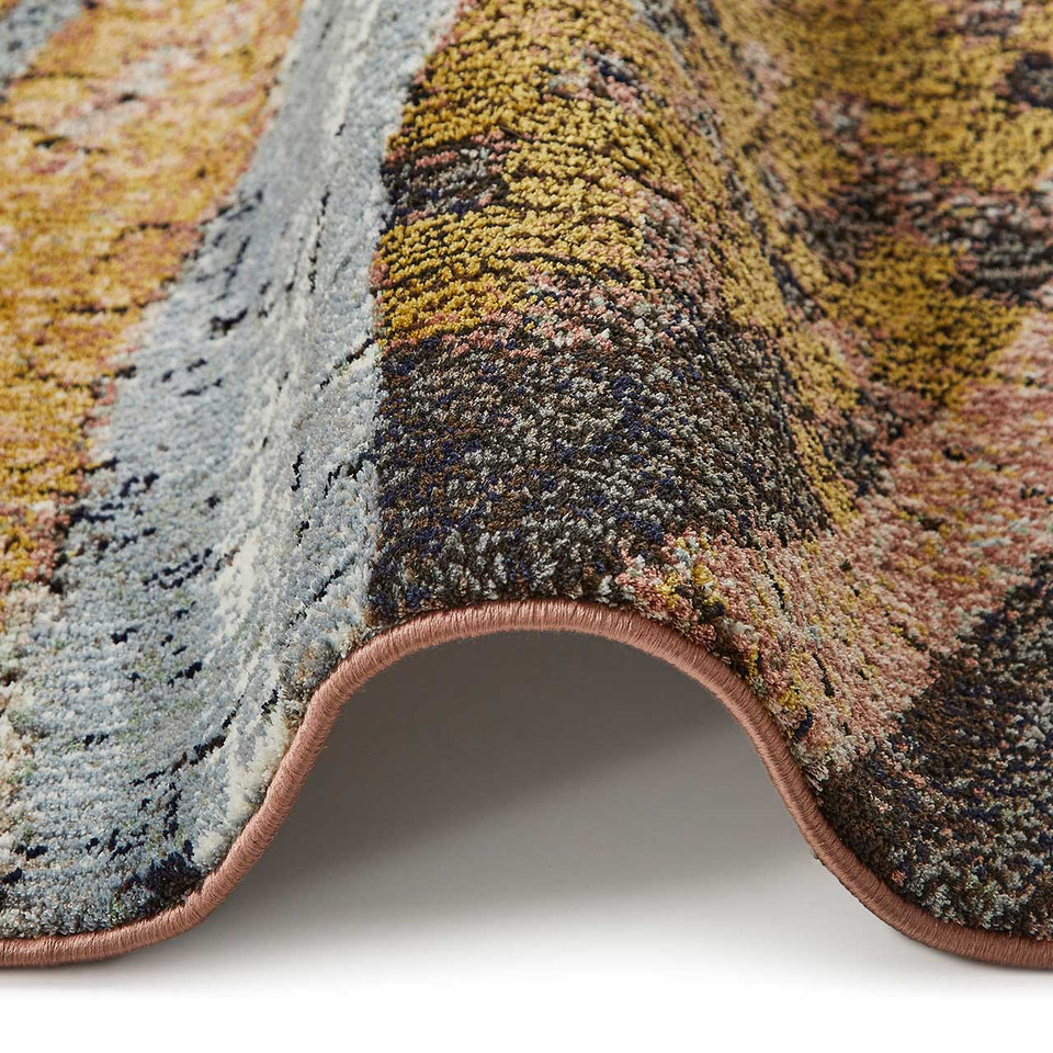 Amara Soft Stylish Abstract Rug Bronze 
