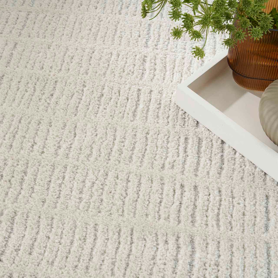 Modern Comfort Soft Rug Ivory Grey