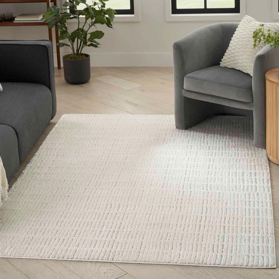 Modern Comfort Soft Rug Ivory Grey