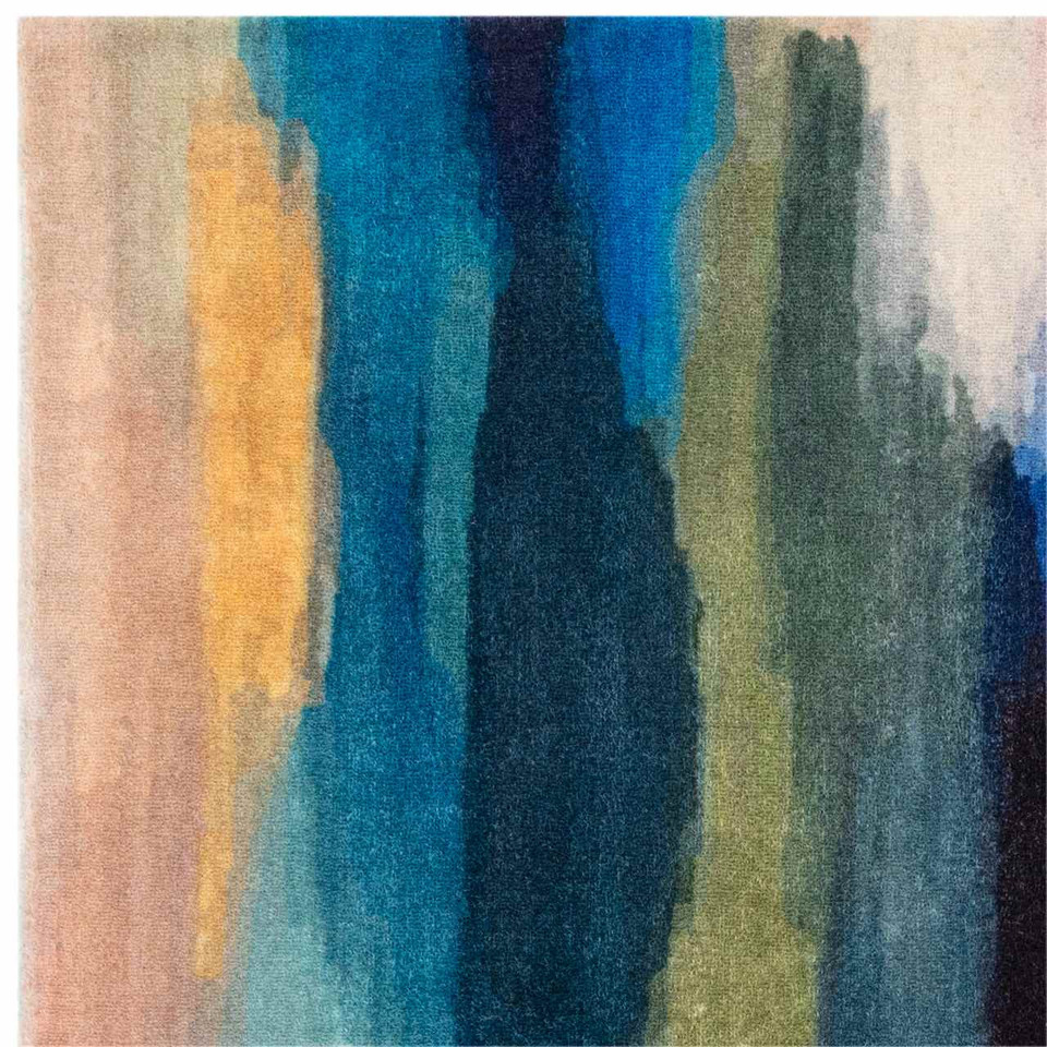 Vision Pigment Vibrant Colourful Floor Rug
