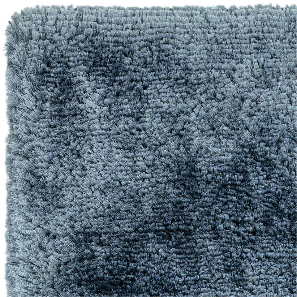 Ultra Thick Plush Shaggy Rug Airforce Blue