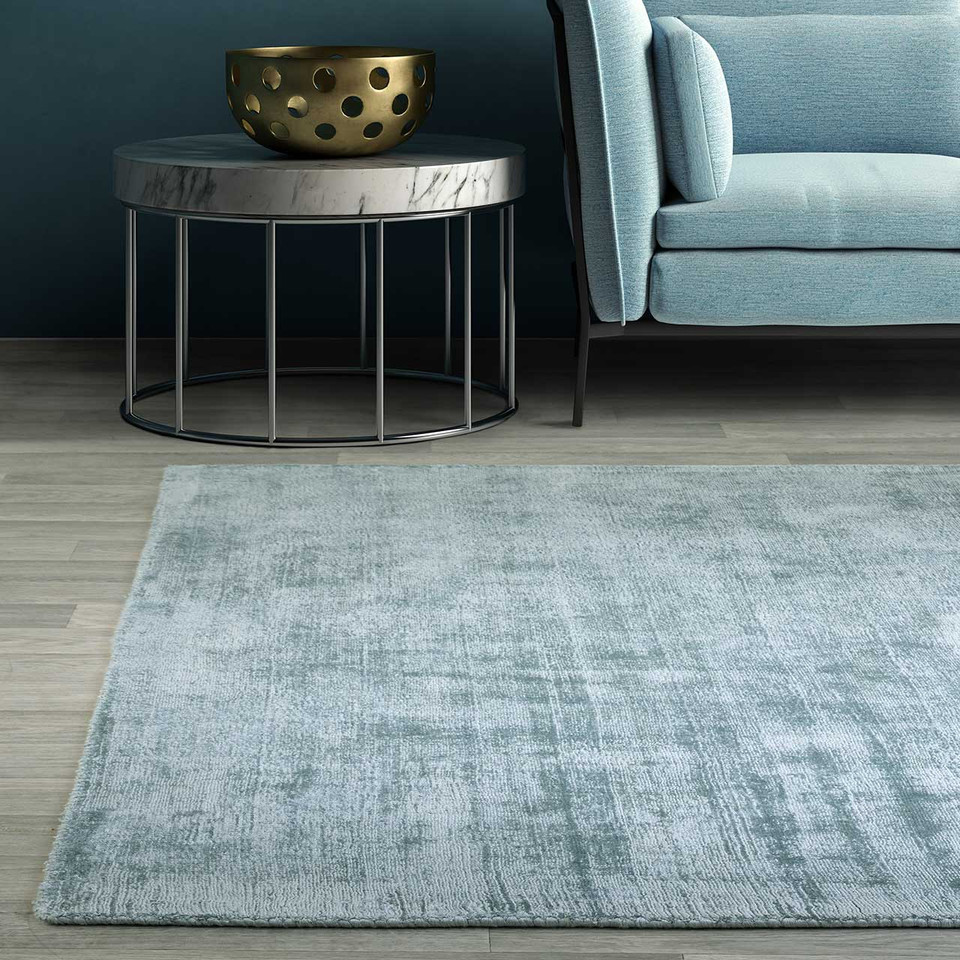 Blade Handwoven Rug Airforce Blue Colour