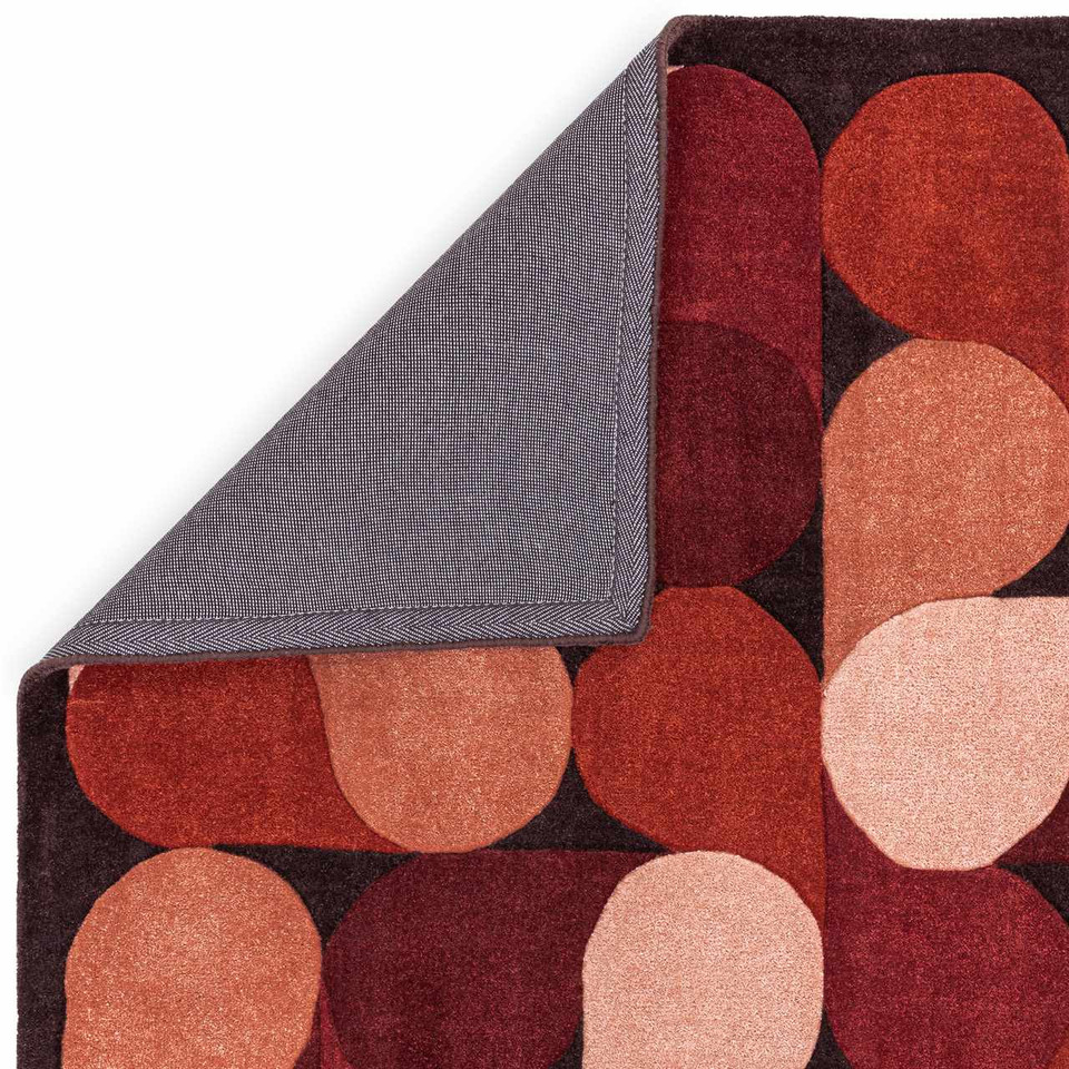 Romy 14 Jive Red Eco Friendly Modern Rug