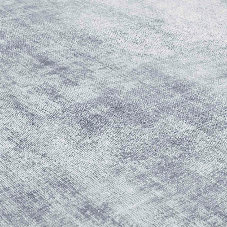 Blade Border Handwoven Rug Airforce Navy 06