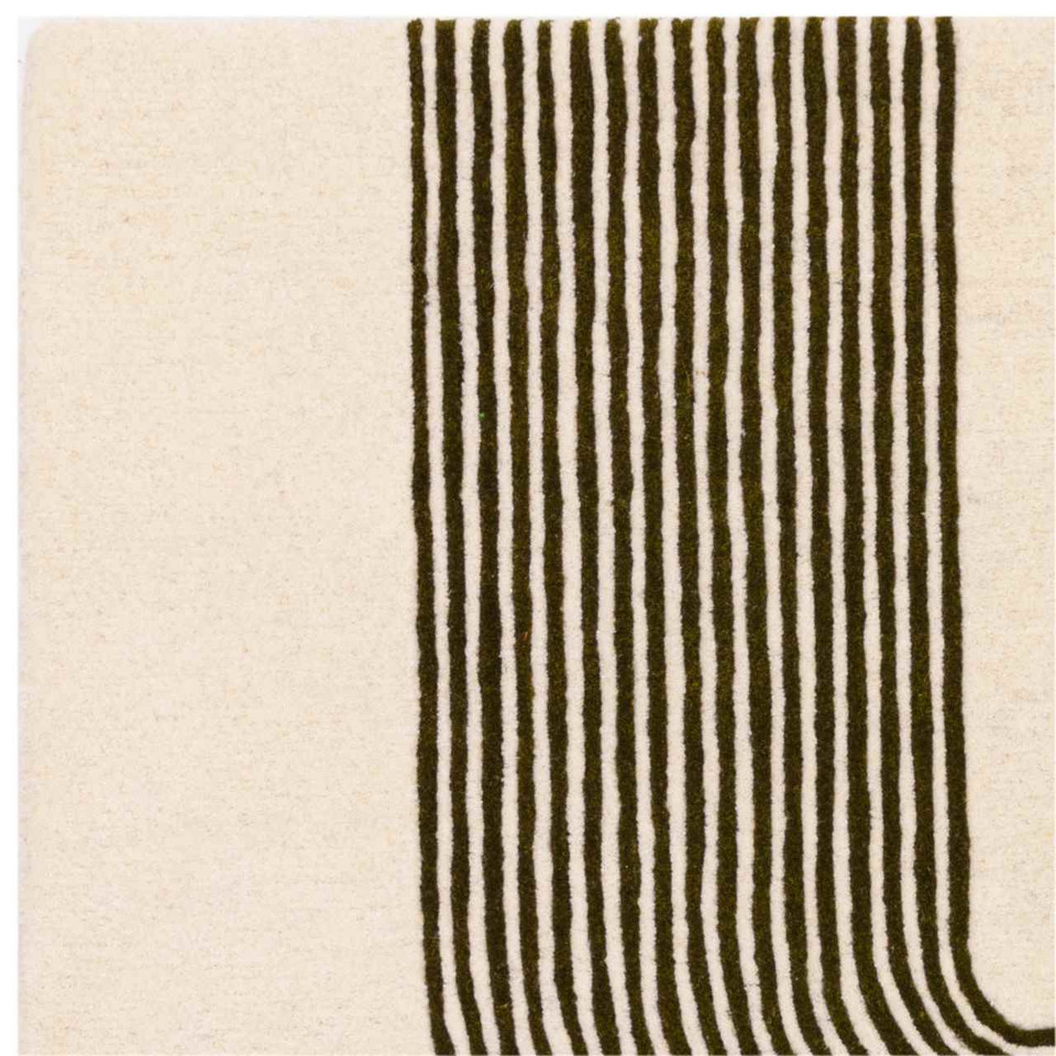 Matrix 86 Arches Forest Ivory Stylish Thick Wool Rug