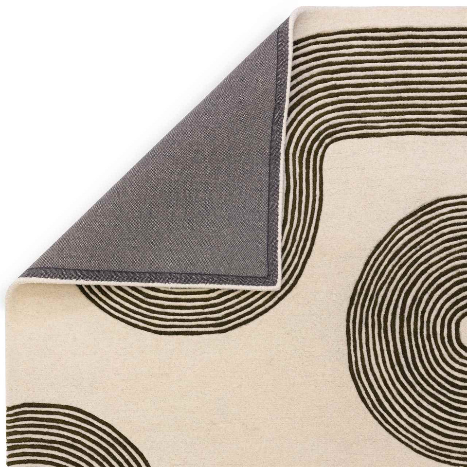 Matrix 86 Arches Forest Ivory Stylish Thick Wool Rug