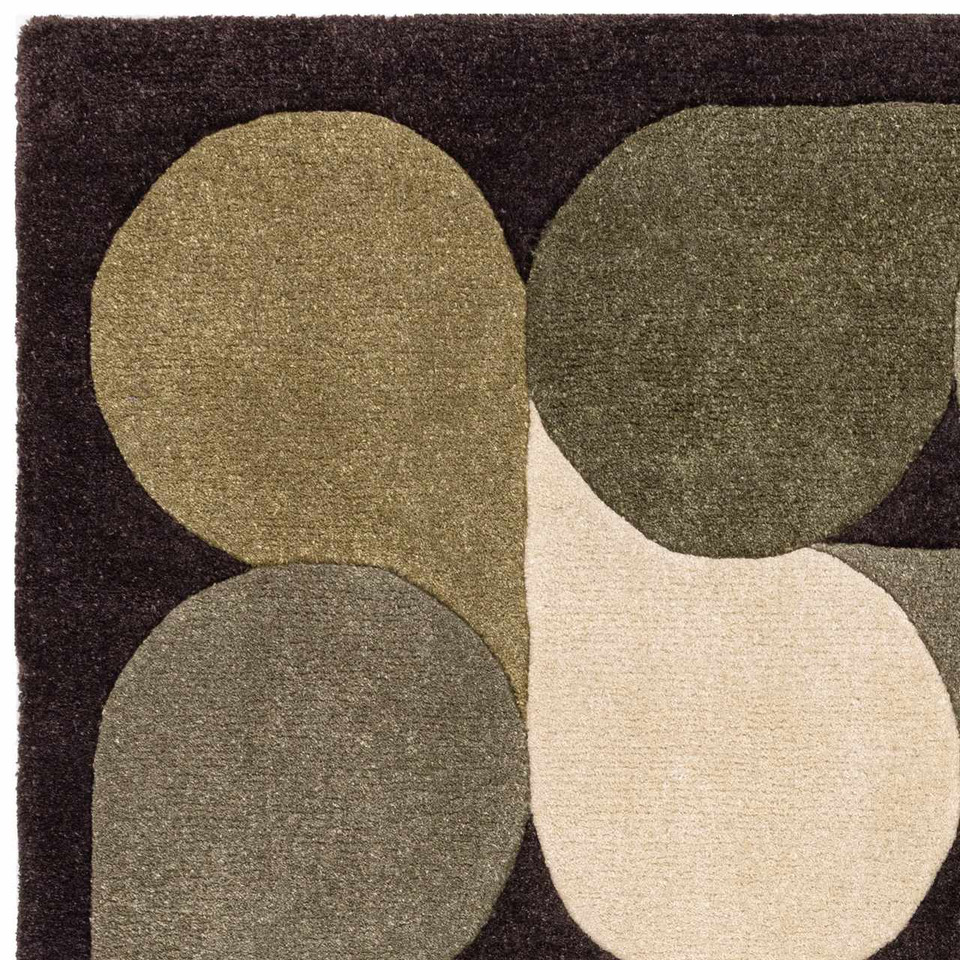 Romy 15 Jive Green Eco Friendly Modern Rug
