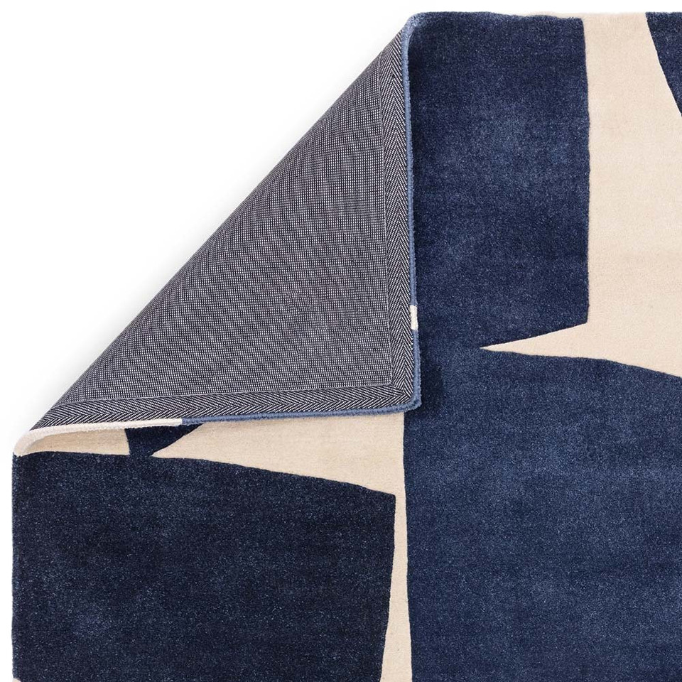 Romy 03 Kite Blue Eco Friendly Modern Rug