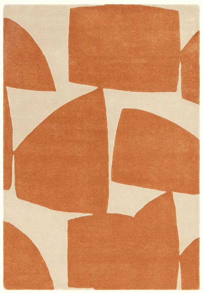 Romy 05 Kite Orange Eco Friendly Modern Rug