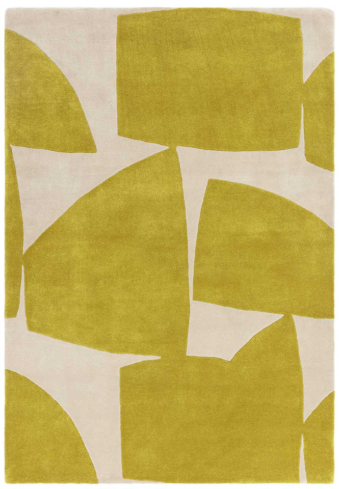 Romy 06 Kite Chartreuse Eco Friendly Modern Rug