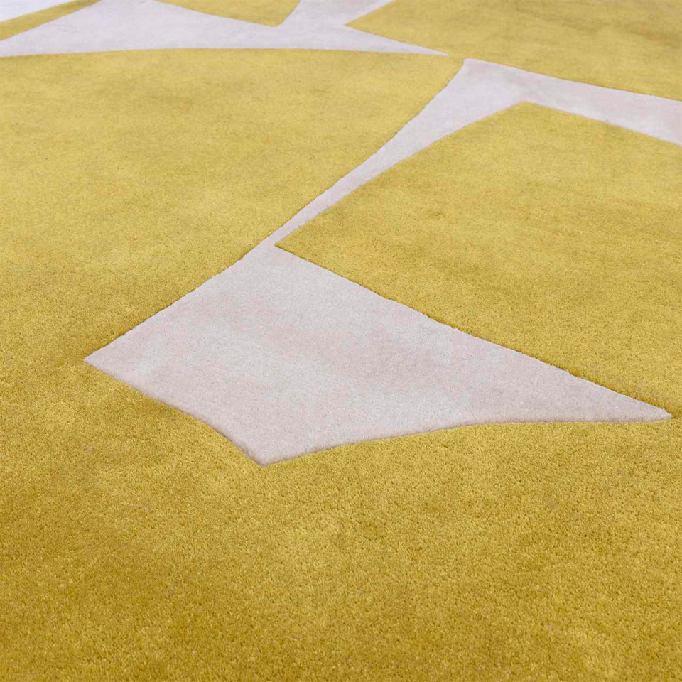 Romy 06 Kite Chartreuse Eco Friendly Modern Rug