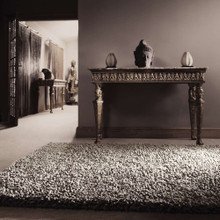 On Sale Rug Guru Maine Dove Grey Chunky Soft Wool Rug 80x150cm