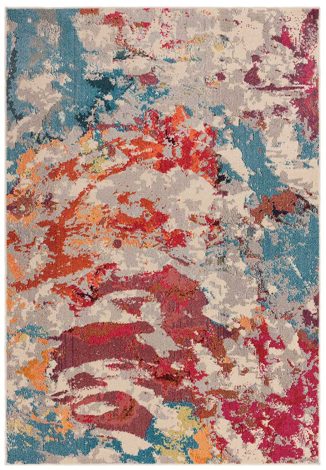 Colores Abstract Rug Cloud Splash CO06