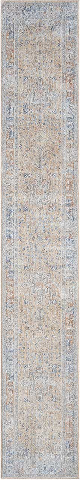 Elegant Heirlooms Thin Vintage Rug ELH01 Grey Gold