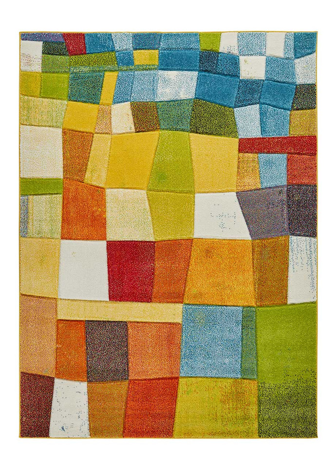 Viva Multicolour Hardwearing Rug VIV02
