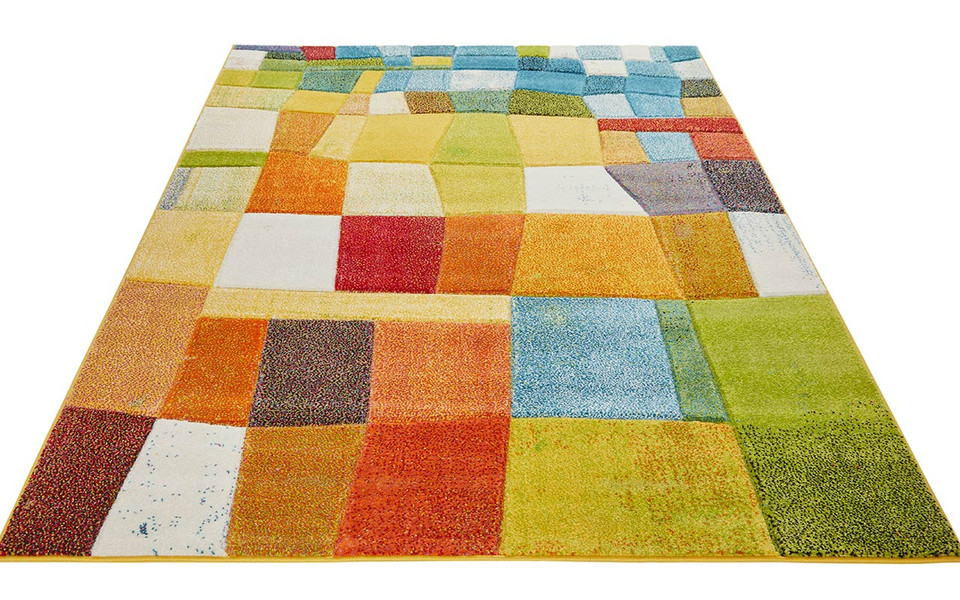 Viva Multicolour Hardwearing Rug VIV02
