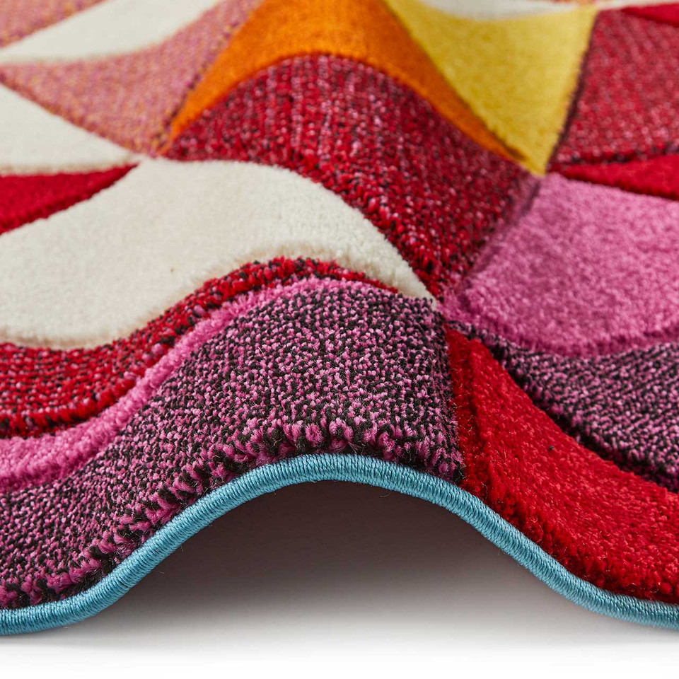 Viva Multicolour Hardwearing Rug VIV03