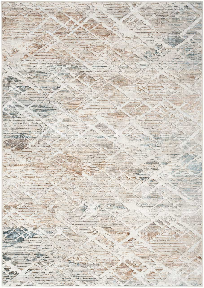 Glitz GLZ11 Grey Multi Metallic Statement Rug