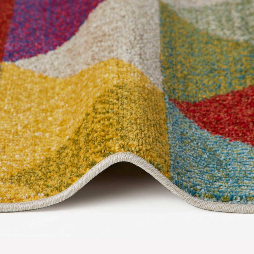 Carnaval Multicolour Hardwearing Rug CAR110
