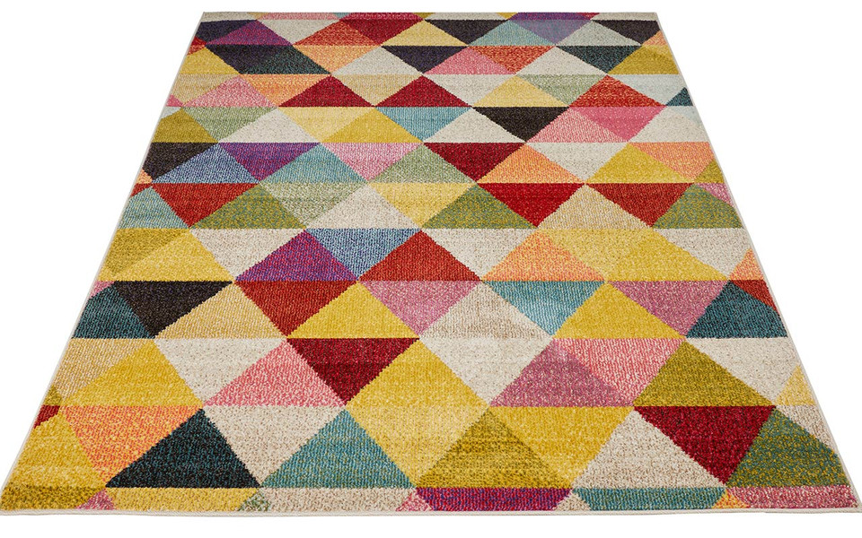Carnaval Multicolour Hardwearing Rug CAR110