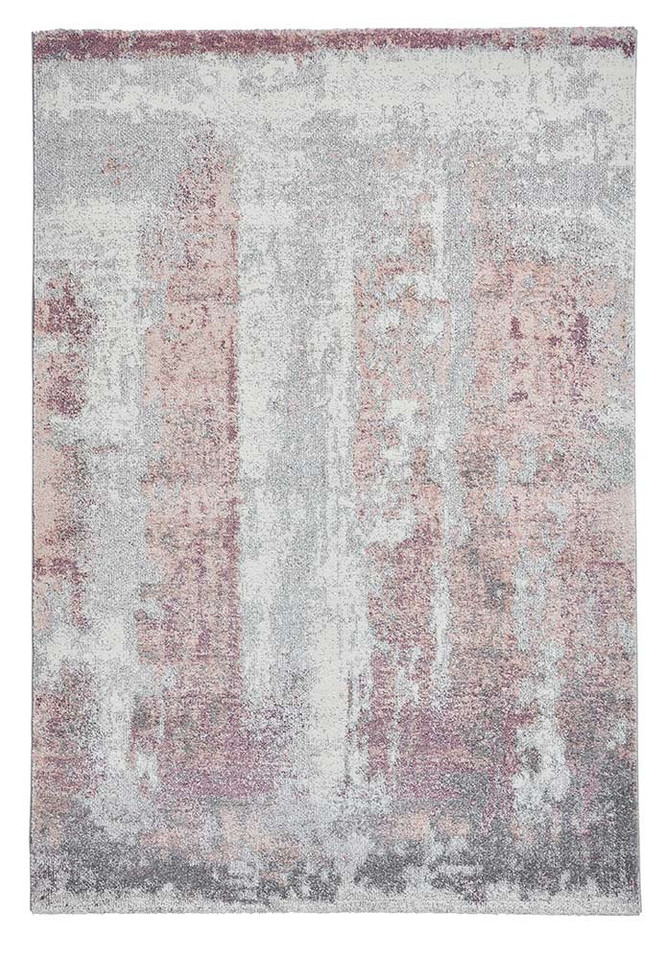 Brooklyn Rug 8595 Ivory Grey Rose Runner