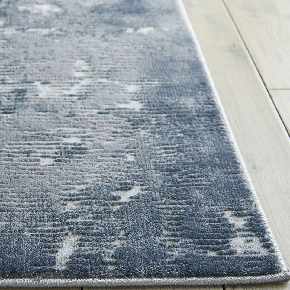 Rustic Textures RUS05 Grey Rug Runner