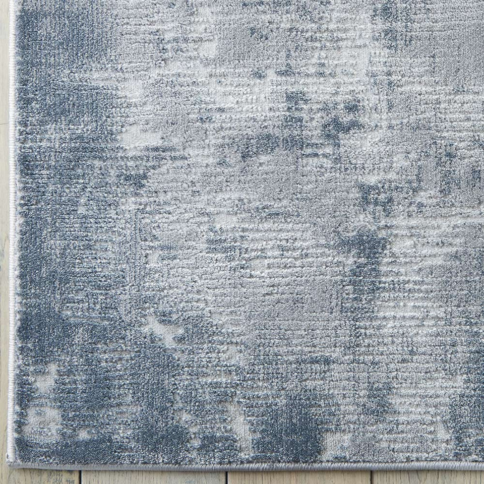 Rustic Textures RUS05 Grey Rug Runner