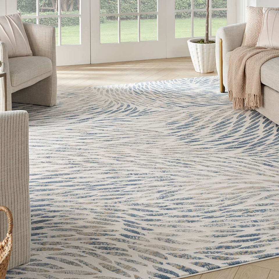 Exhale Abstract Modern Rug EXL03 Multi