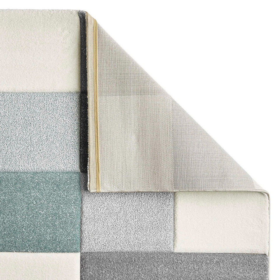 Brooklyn Rug 646 Grey Blue Runner