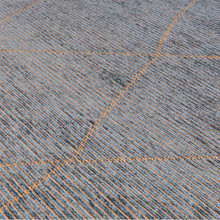 On Sale Mulberry Teal Jute Chenille Thin Rug 160x230cm
