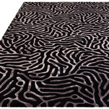 On Sale Katherine Carnaby Coral Gunmetal Wool Rug 120x180cm