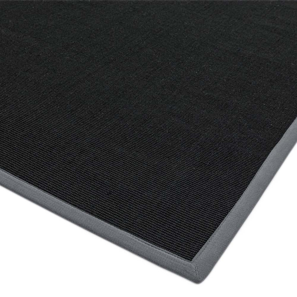 Sisal Rug Grey Border Runner
