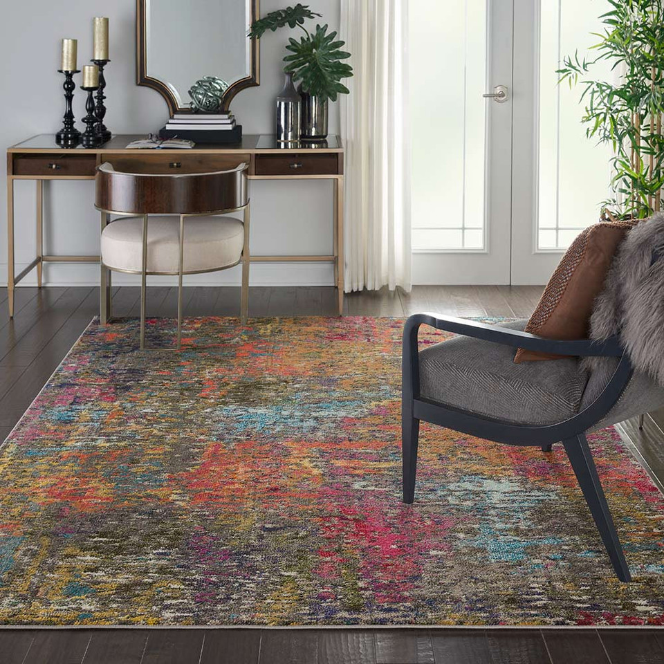 Celestial Sunset CES14 Rug Circle