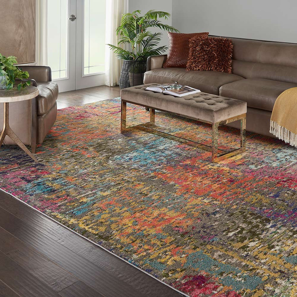 Celestial Sunset CES14 Rug Circle