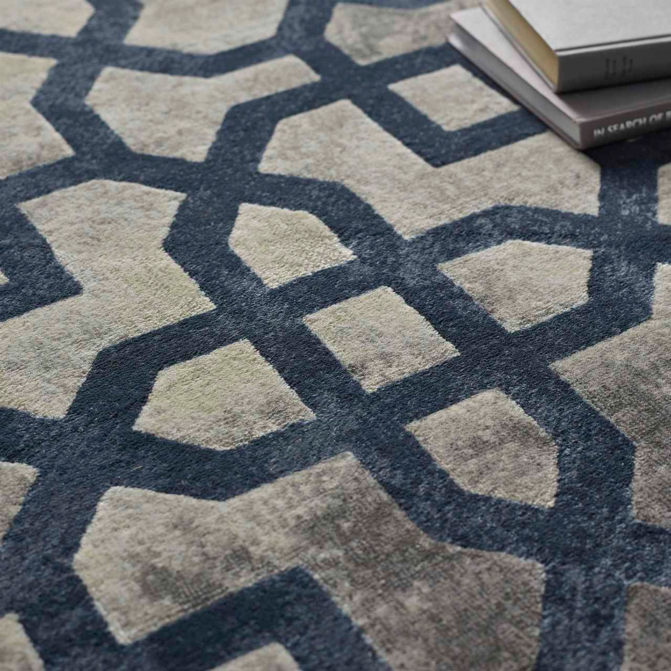 Origins Luxury Rug Avanti Grey Blue