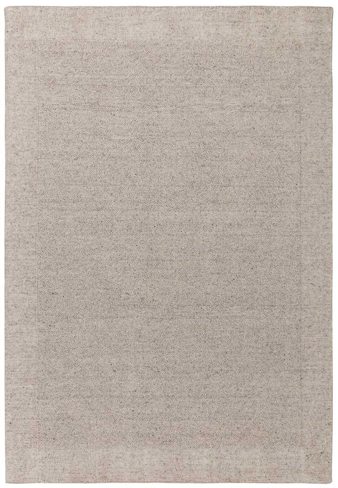 Larson Beige Indian Plain Border Rug