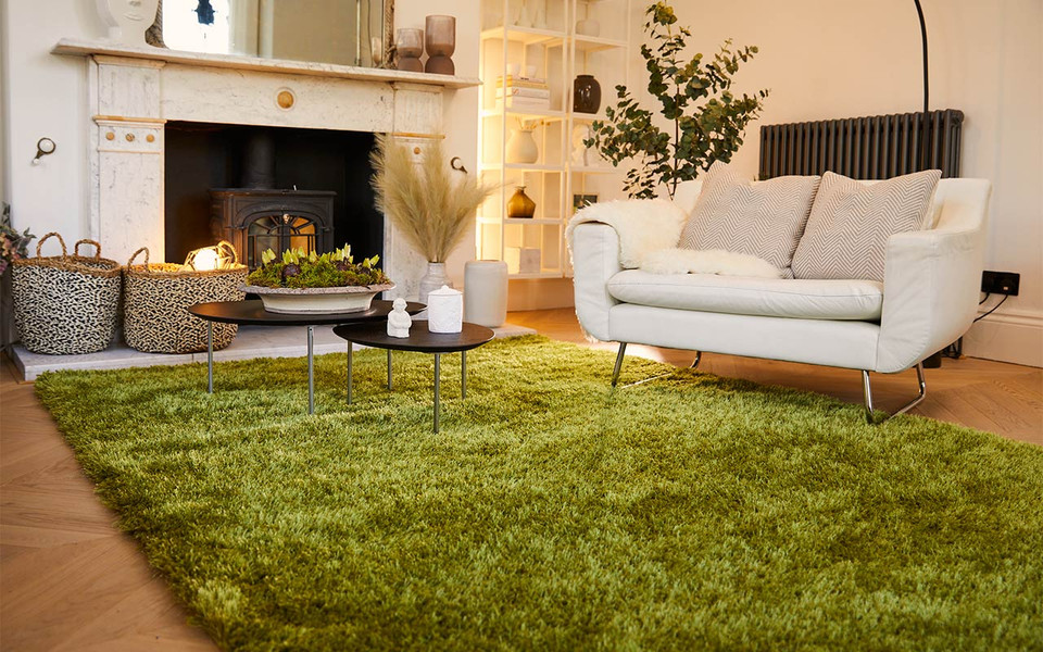 Chunky Soft Rug Origins Chicago Olive