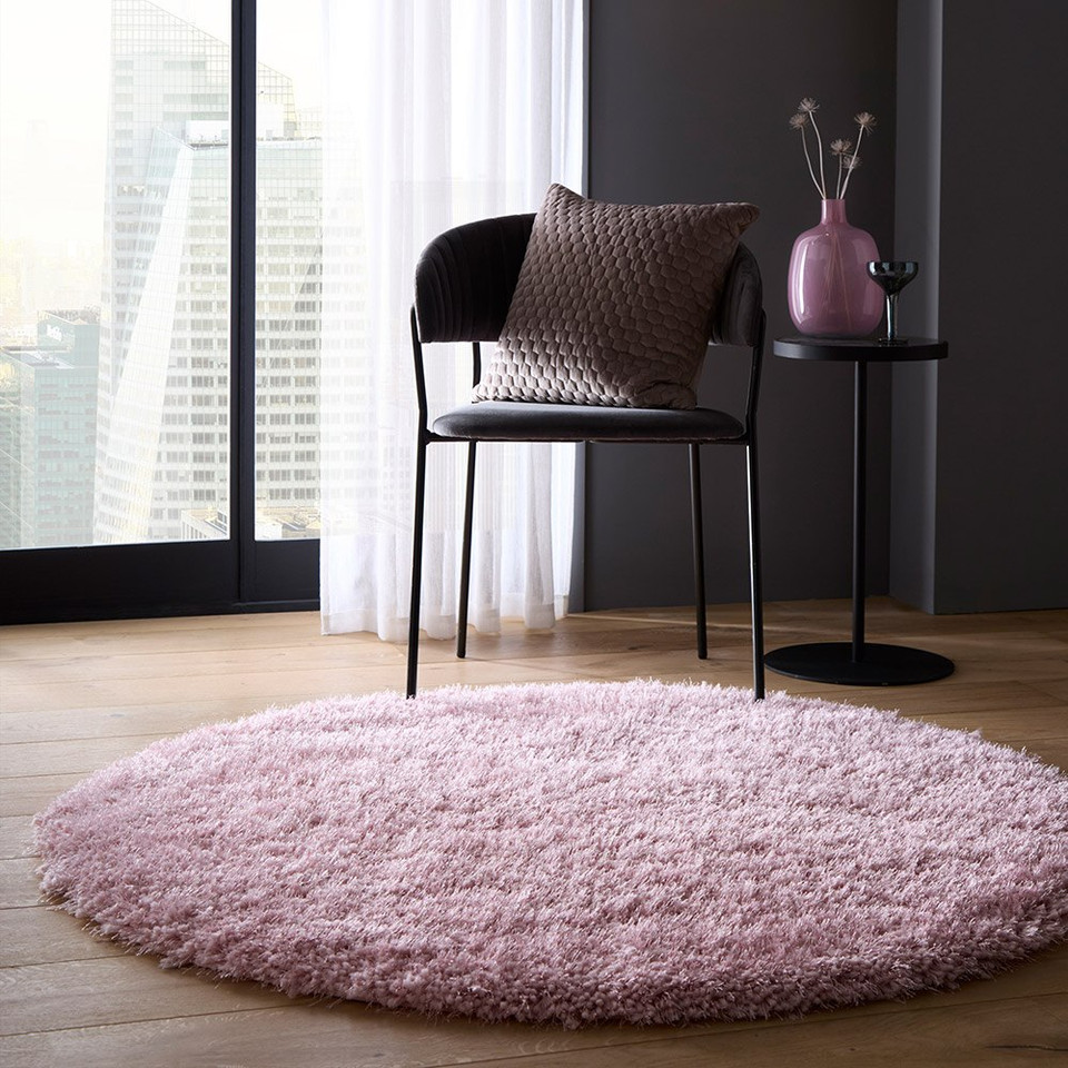 Chunky Soft Rug Origins Chicago Rose Pink