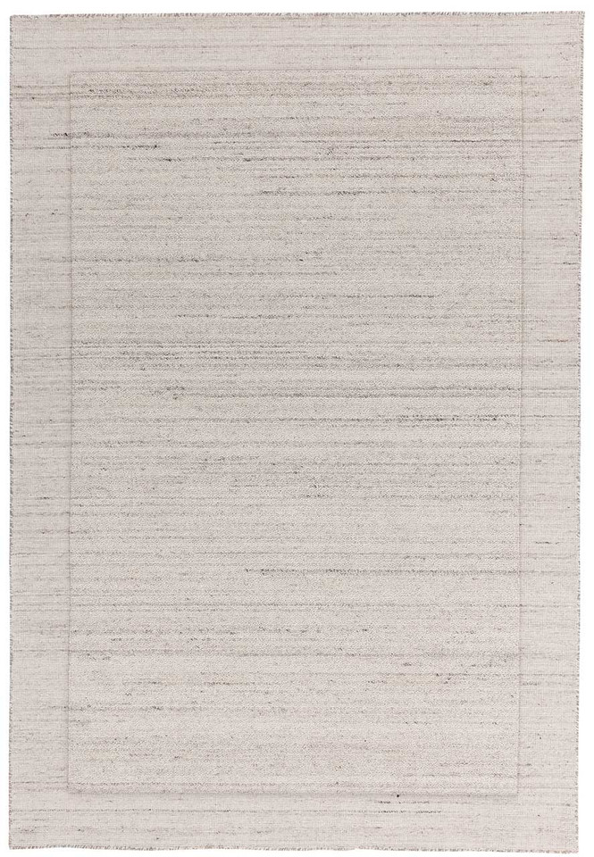 Larson Ivory Indian Plain Border Rug