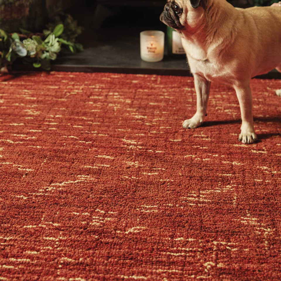 Burnt Sienna Wool Rug Origins Country