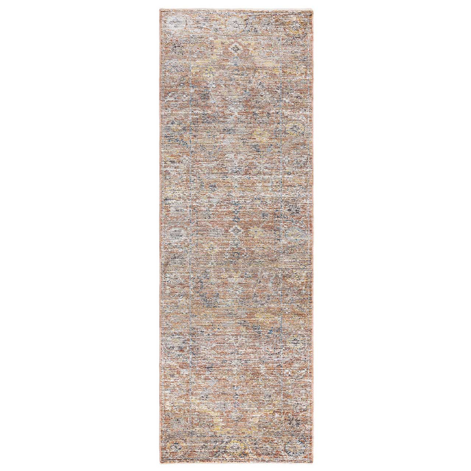Jasper JA05 Red Silky Traditional Fringe Rug