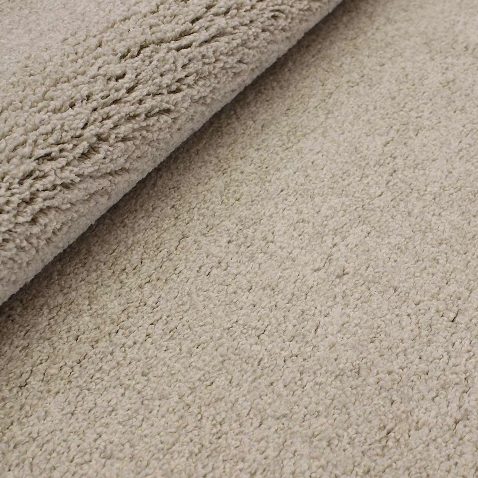 Mehari Plain Cream Rug 6268 Circle