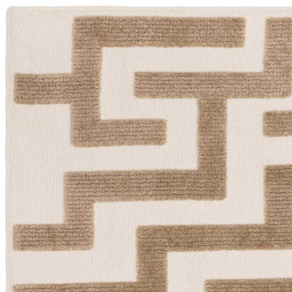 Freja Cove Sand Modern Washable Rug
