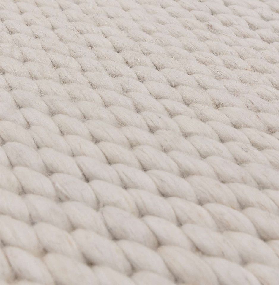Zander Handwoven Flatweave Ivory Rug